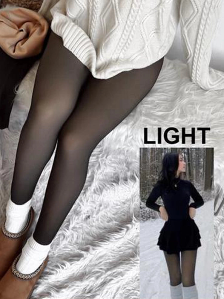 MAGIC Bare-Leg Look Fleece Lined Tights