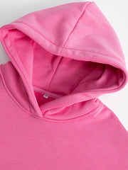 MAGIC CURVE Women Cotton Oversized Sweatshirts Autumn Thick Warm Fleece Loose Solid Pullover Hoodies