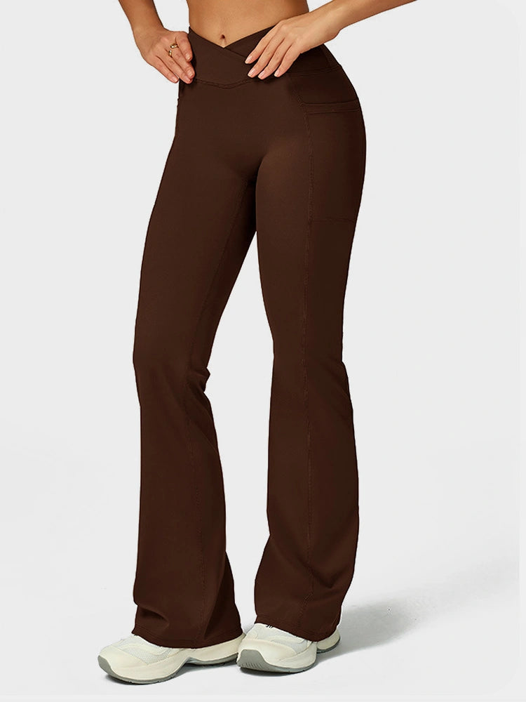 MAGIC CURVE High-Waist Flare Lounge Pants