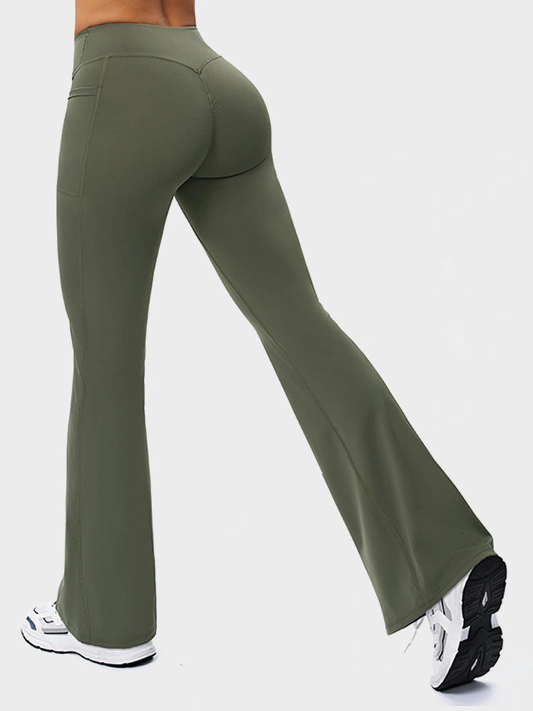 MAGIC CURVE High-Waist Flare Lounge Pants