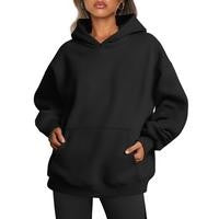 Cozy oversized fleece hoodie